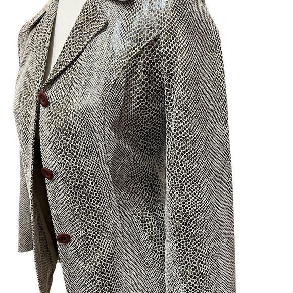 Frenchi snakeskin leather jacket - Picture 5 of 14
